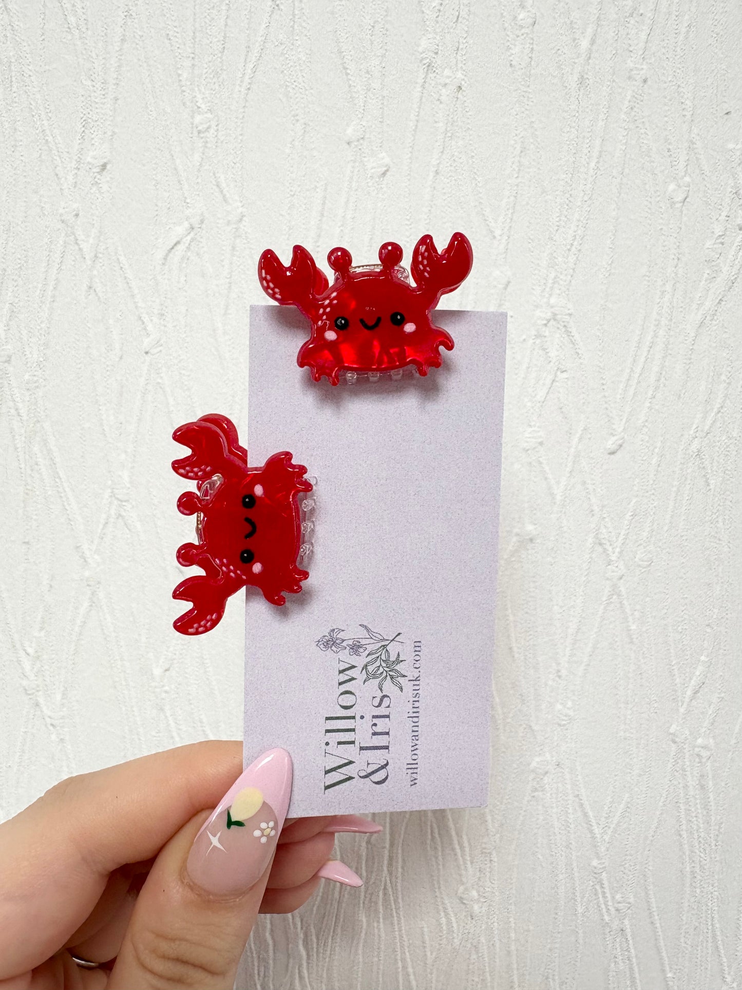 Small sea creature claw clips