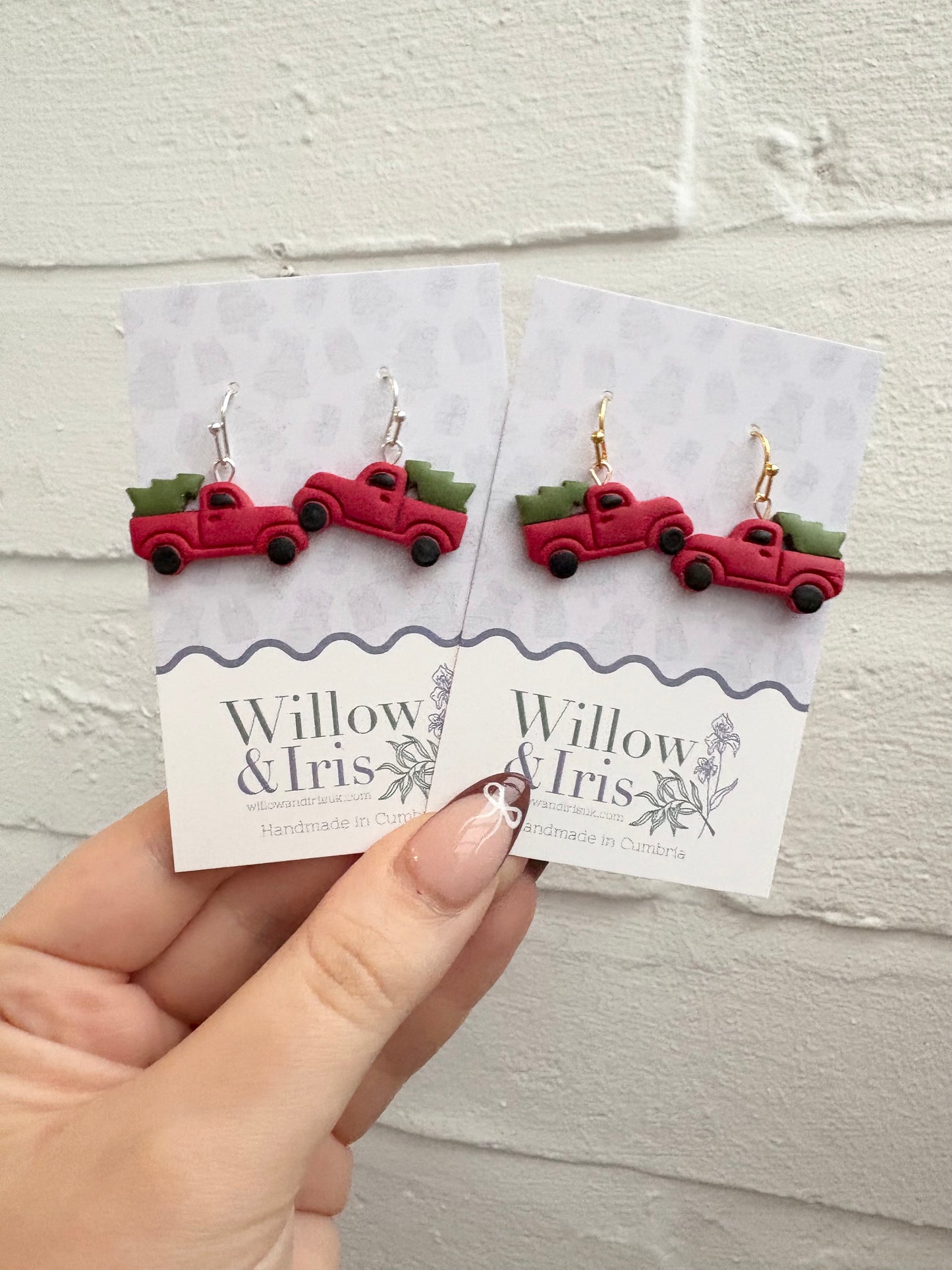 Christmas car dangle