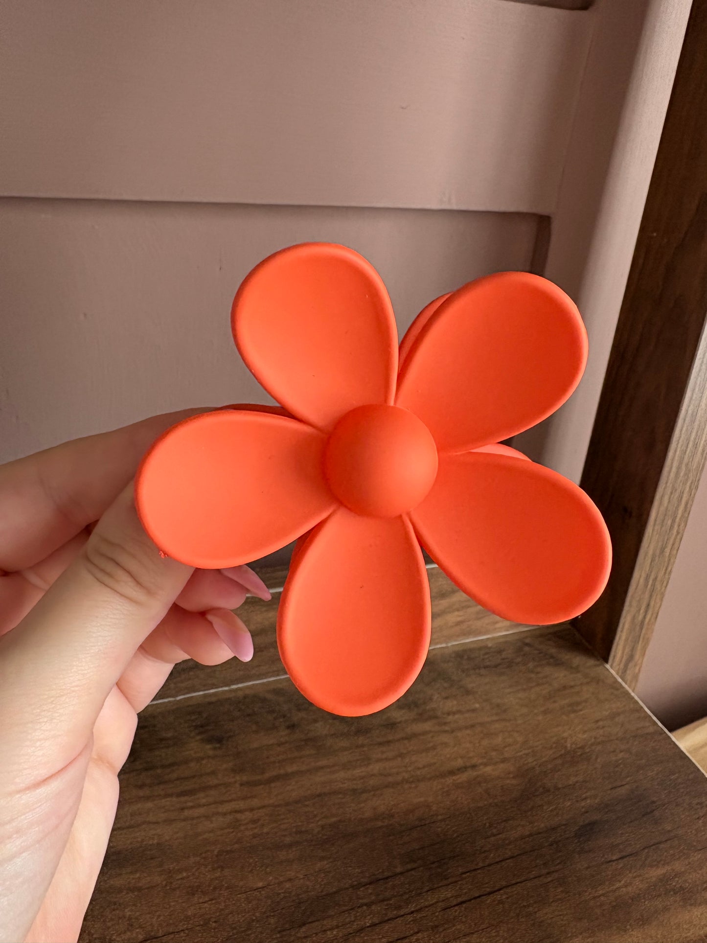 Flower claw clips - brights