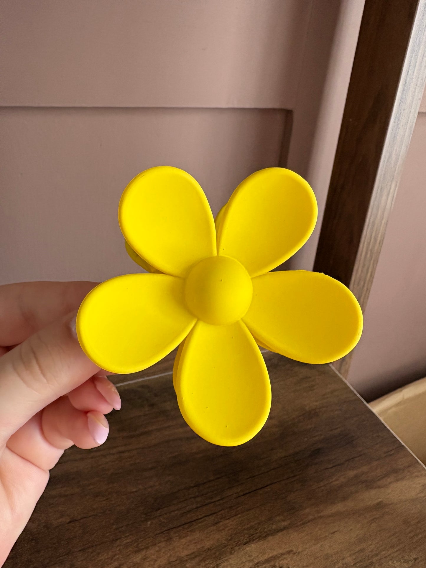 Flower claw clips - brights