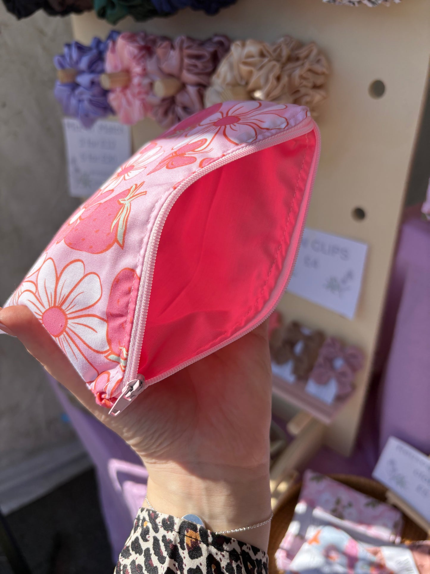 Small makeup bag