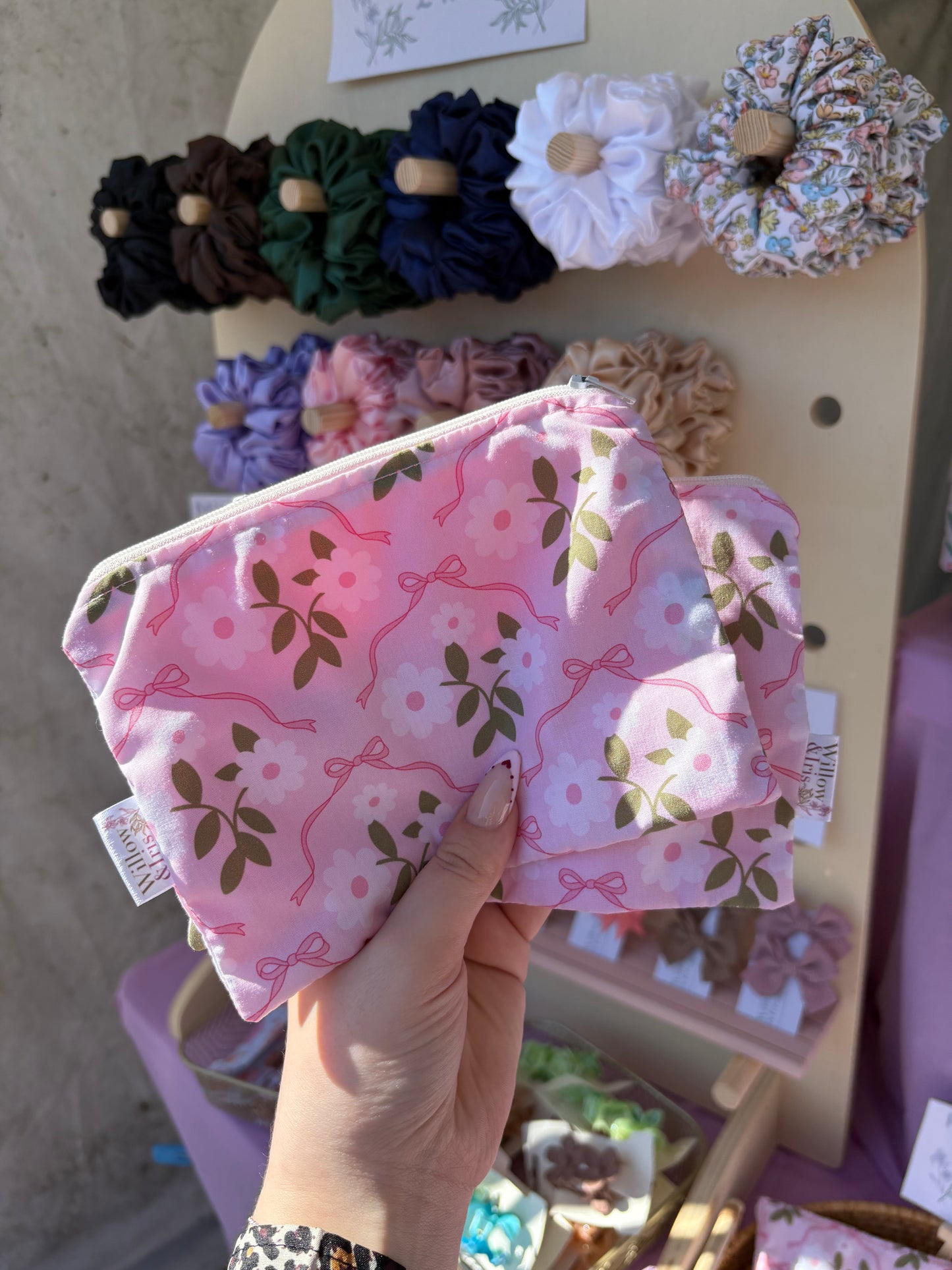 Small makeup bag