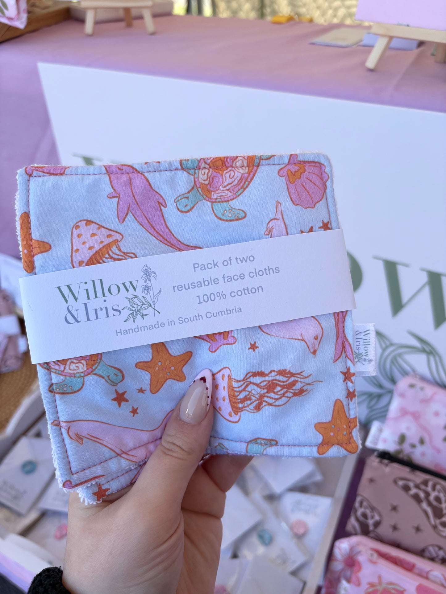 Reusable face cloth