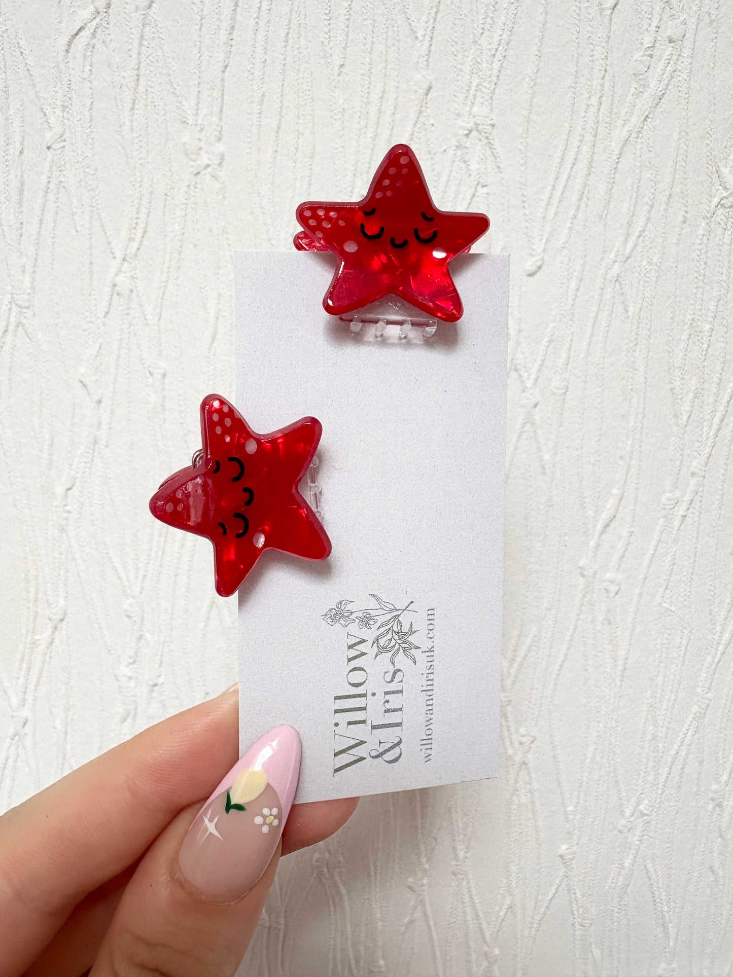 Small sea creature claw clips