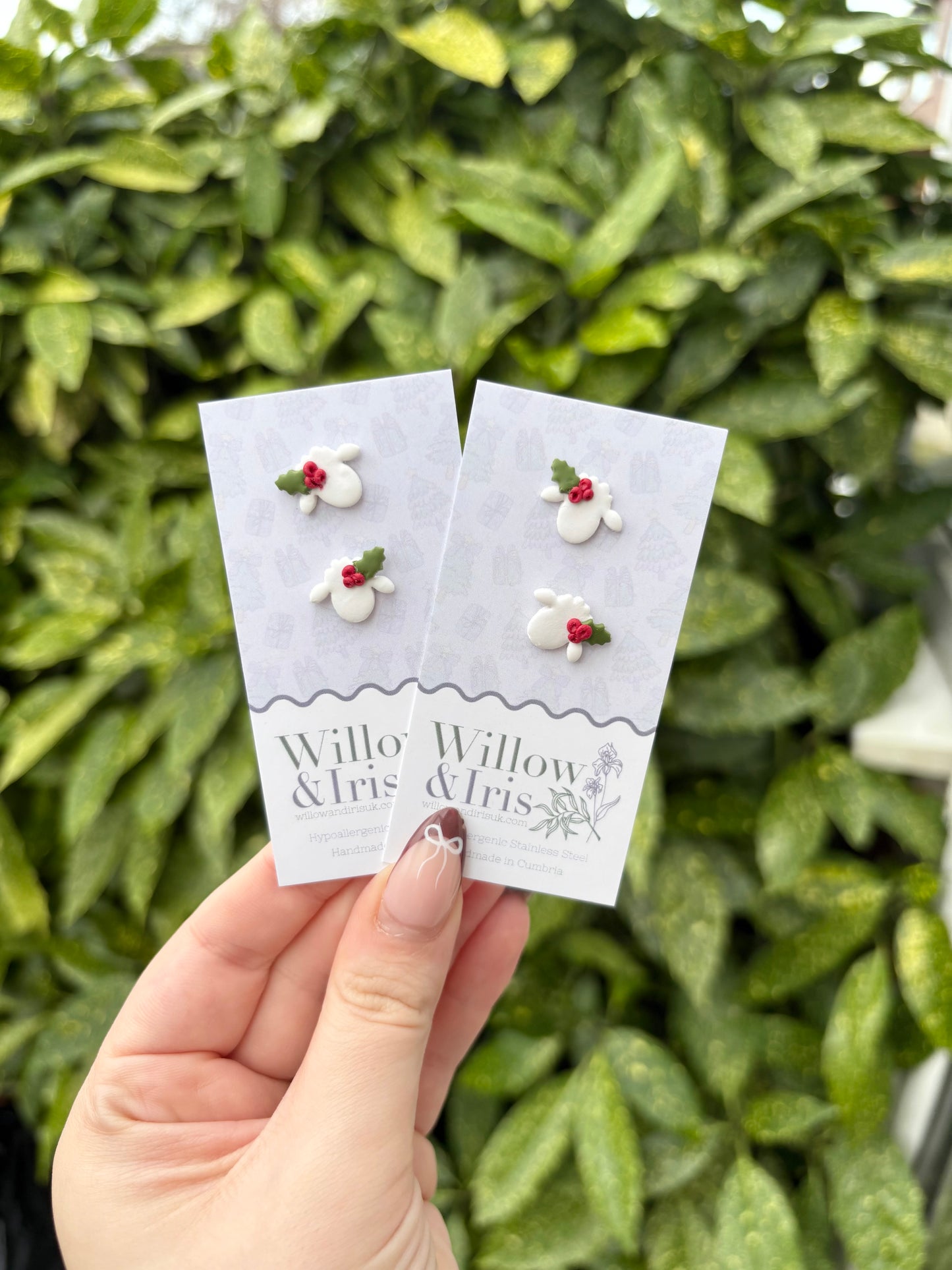 Christmas sheep studs