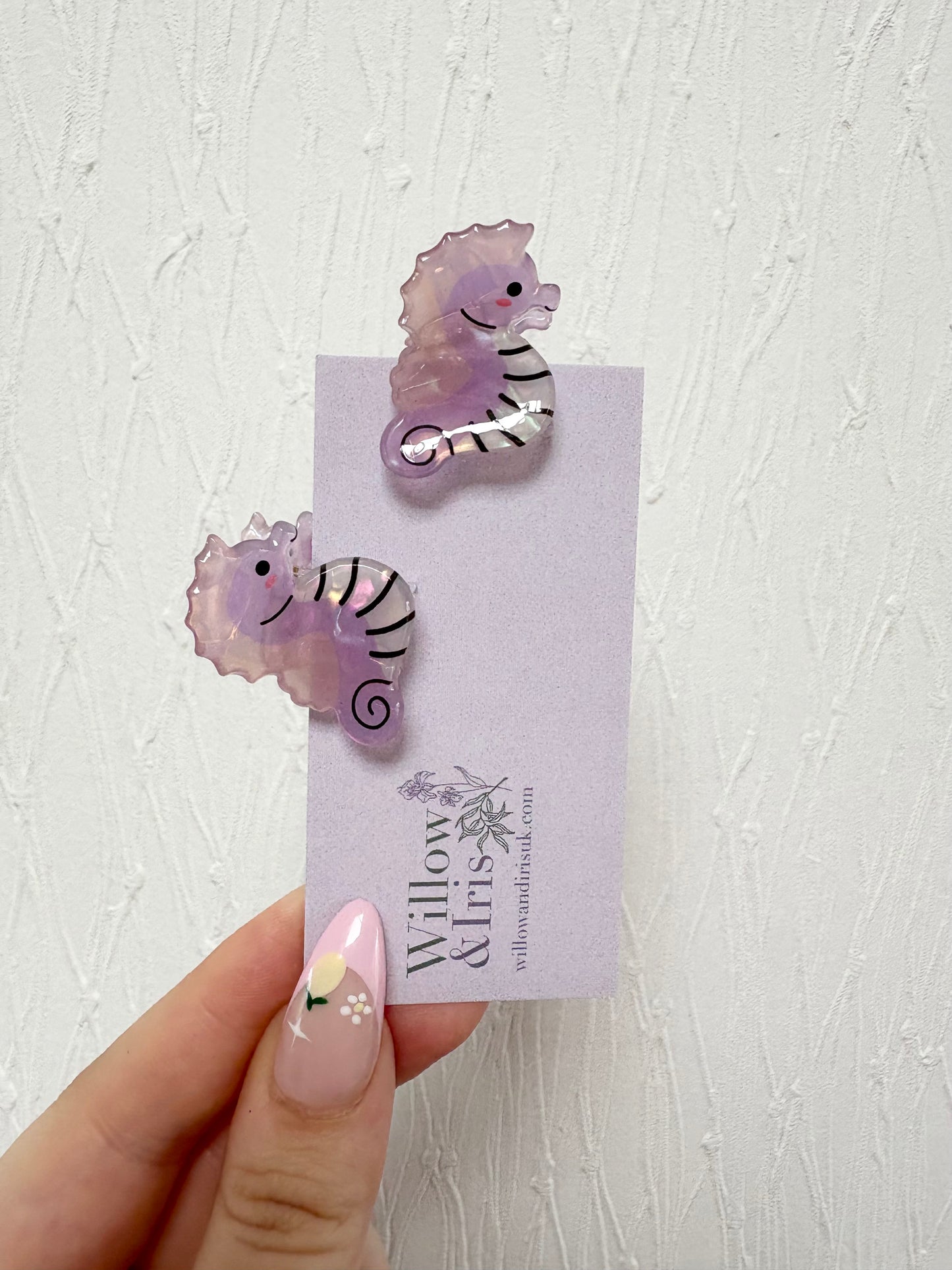 Small sea creature claw clips