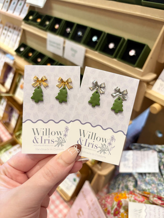 Green Christmas tree dangles